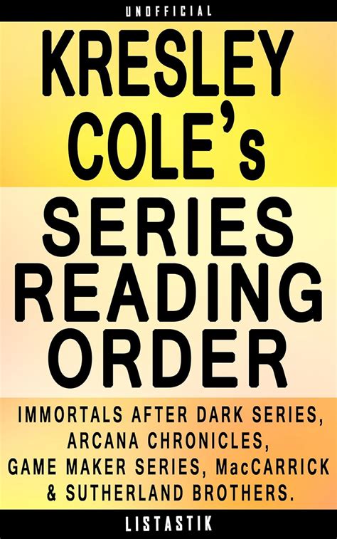 amazon kresley cole|kresley cole book list in order.